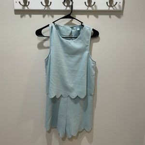 Light Blue Romper